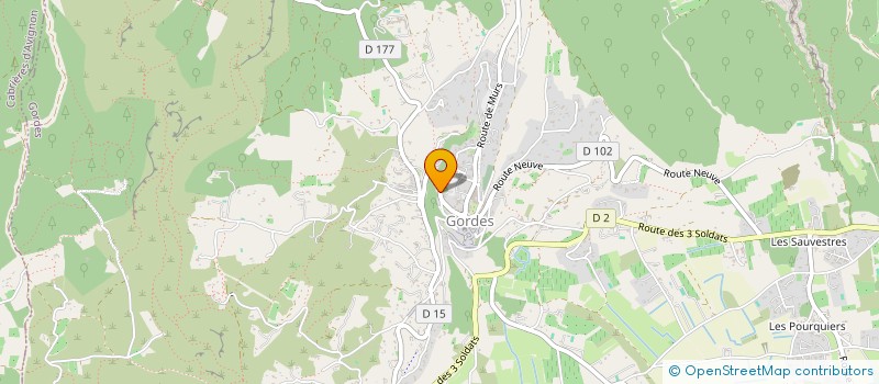 localisation de l'entreprise MADAME EVA MICHELLE PAYET  GORDES