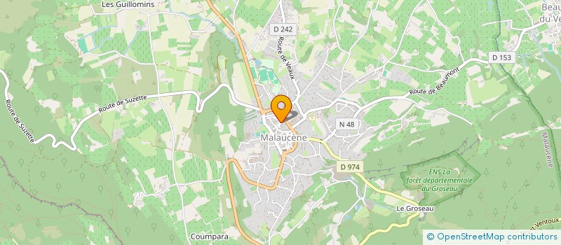 localisation de l'entreprise MADAME EVA MISCHLER  MALAUCENE