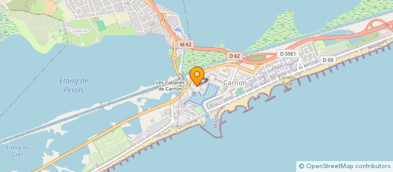 localisation de l'entreprise MADAME EVA MOLNAR  MAUGUIO