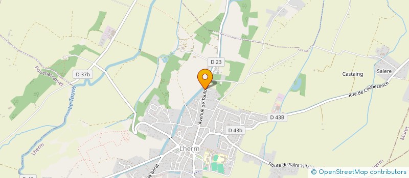 localisation de l'entreprise MADAME EVA MONTES  TOULOUSE