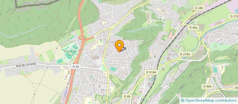localisation de l'entreprise MADAME EVA MORAVCIKOVA à LONGWY