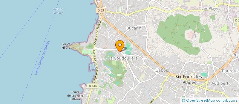 localisation de l'entreprise MADAME EVA MUNCH à SIX-FOURS-LES-PLAGES