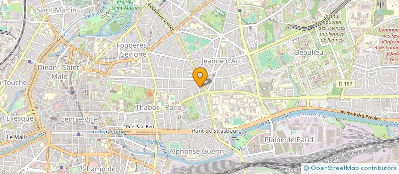 localisation de l'entreprise MADAME EVA NEFF  RENNES