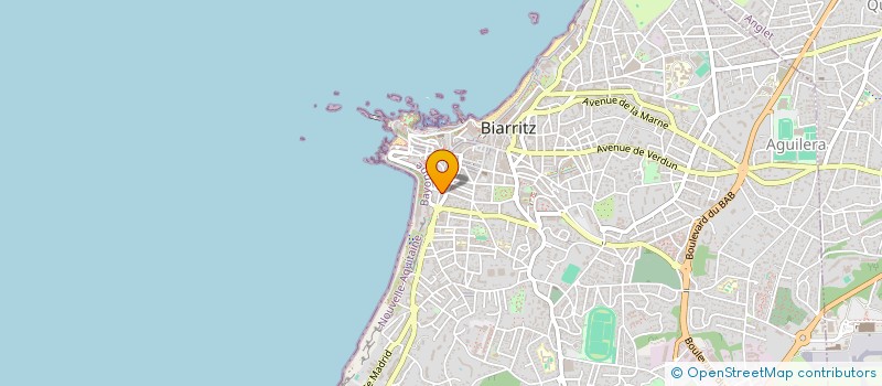 localisation de l'entreprise MADAME EVA NOGARET  BIARRITZ