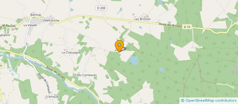 localisation de l'entreprise MADAME EVA NURY  ROCHECHOUART