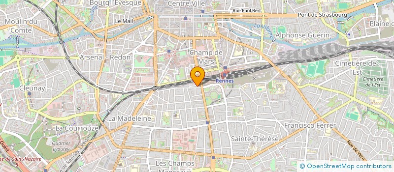 localisation de l'entreprise MADAME EVA PALKOVA  RENNES