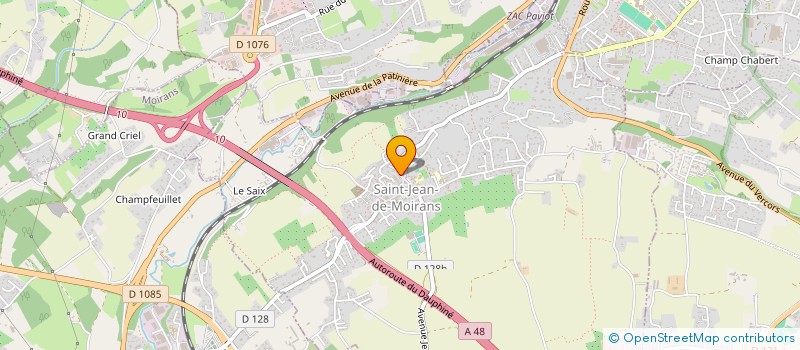 localisation de l'entreprise MADAME EVA PALUMBO  SAINT-JEAN-DE-MOIRANS