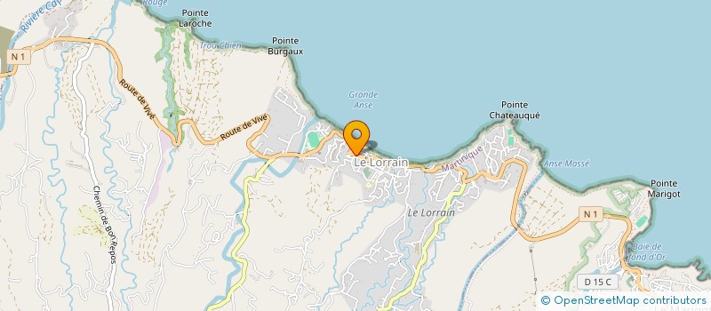 localisation de l'entreprise MADAME EVA PAMPHILE  LE LORRAIN