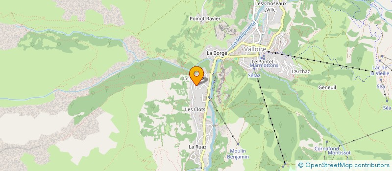 localisation de l'entreprise MADAME EVA PARDO  VALLOIRE