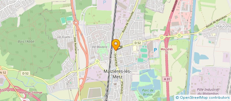 localisation de l'entreprise MADAME EVA PAUTROT à MAIZIERES-LES-METZ