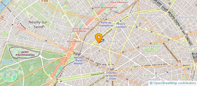 localisation de l'entreprise MADAME EVA PEACOCK  PARIS