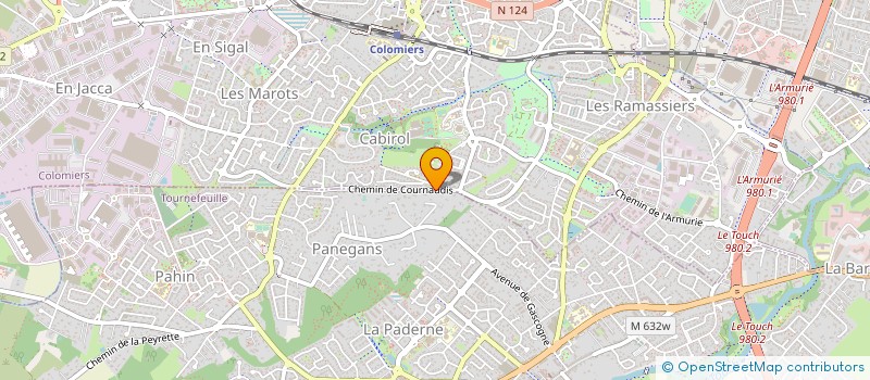 localisation de l'entreprise MADAME EVA PERICOU  TOURNEFEUILLE