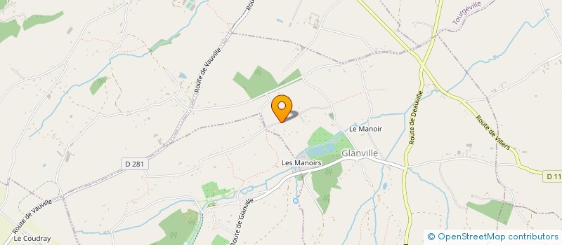 localisation de l'entreprise MADAME EVA PERIER  GLANVILLE