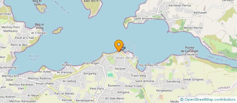 localisation de l'entreprise MADAME EVA PERRIER  LANDEDA