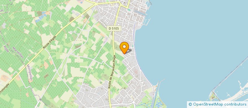 localisation de l'entreprise MADAME EVA PHILIPAUD  MARSEILLAN