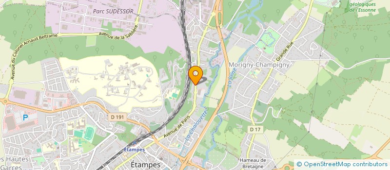 localisation de l'entreprise MADAME EVA PICARD  ETAMPES