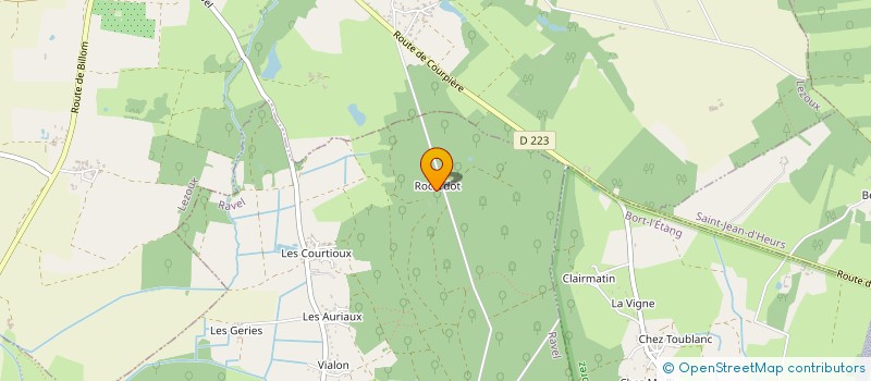 localisation de l'entreprise MADAME EVA PLANCHE  RAVEL