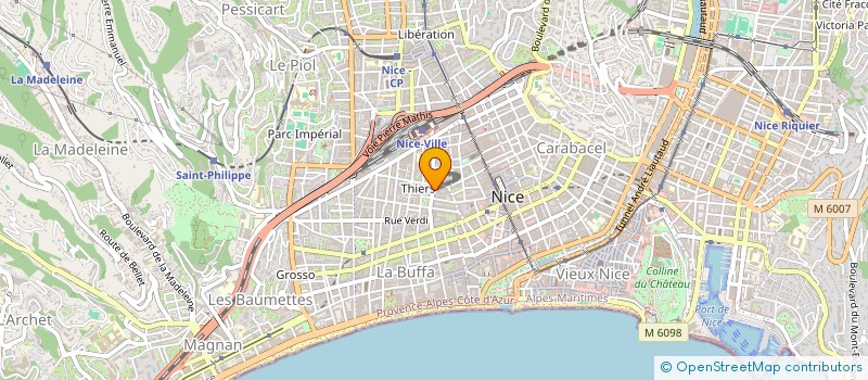 localisation de l'entreprise MADAME EVA POSSAULT à NICE
