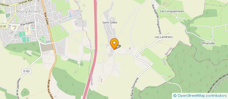 localisation de l'entreprise MADAME EVA POTDEVIN  BOSGOUET