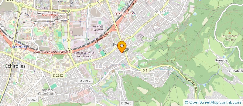 localisation de l'entreprise MADAME EVA PRATABUY  ROMANS-SUR-ISERE