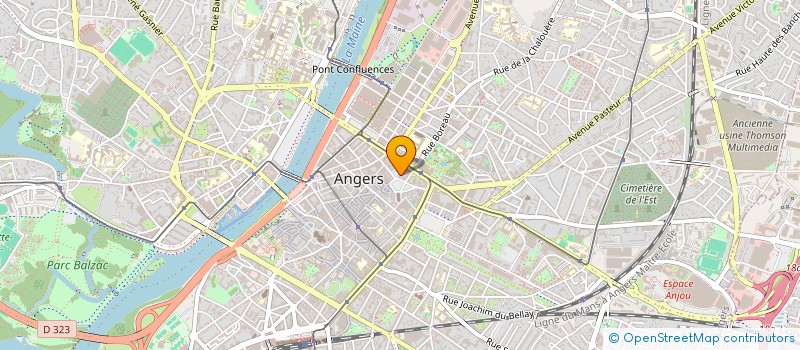 localisation de l'entreprise MADAME EVA PREMILLIEU  ANGERS