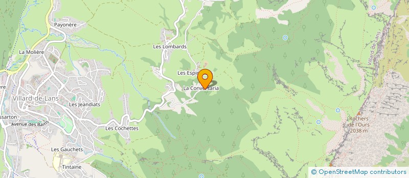 localisation de l'entreprise MADAME EVA PRIKASKI  VILLARD-DE-LANS