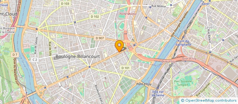 localisation de l'entreprise MADAME EVA RAMIREZ CARRASQUILLA à BOULOGNE-BILLANCOURT