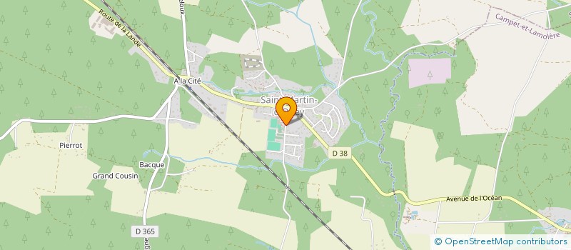 localisation de l'entreprise MADAME EVA RAYMOND-LEONARD  SAINT-MARTIN-D'ONEY