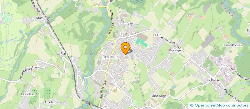 localisation de l'entreprise MADAME EVA REGGIANI à REIGNIER-ESERY