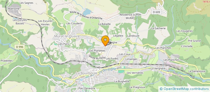 localisation de l'entreprise MADAME EVA RELLIER  MONT-DORE