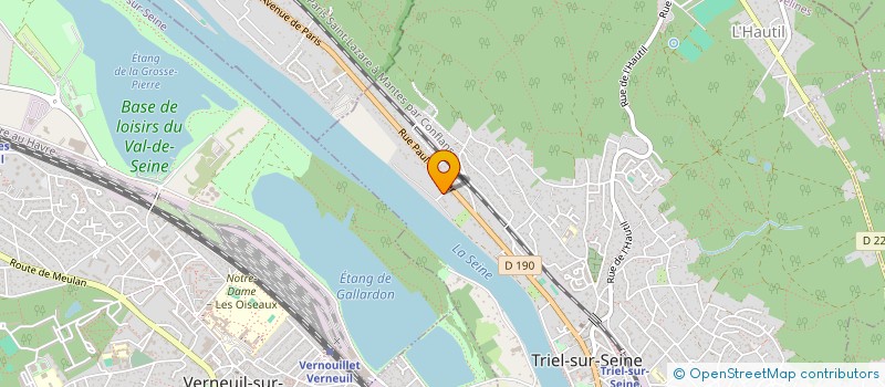 localisation de l'entreprise MADAME EVA RITZMANN  TRIEL-SUR-SEINE