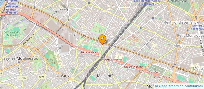 localisation de l'entreprise MADAME EVA ROBINSON  PARIS