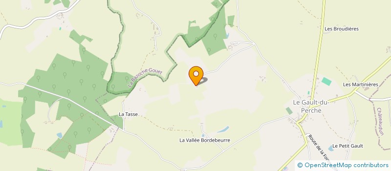 localisation de l'entreprise MADAME EVA ROELENS  LE GAULT-DU-PERCHE