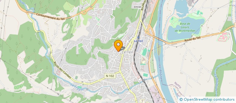 localisation de l'entreprise MADAME EVA ROUVIERE  BONLIEU-SUR-ROUBION