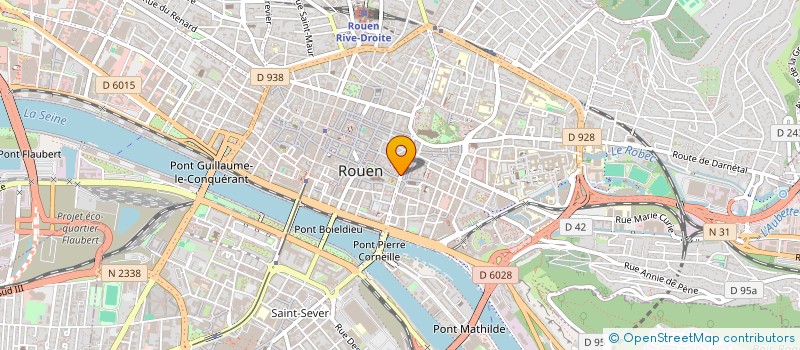 localisation de l'entreprise MADAME EVA RUBINSTENN à ROUEN