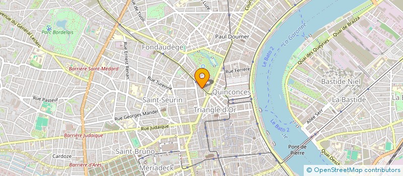 localisation de l'entreprise MADAME EVA SALVADOR  BORDEAUX