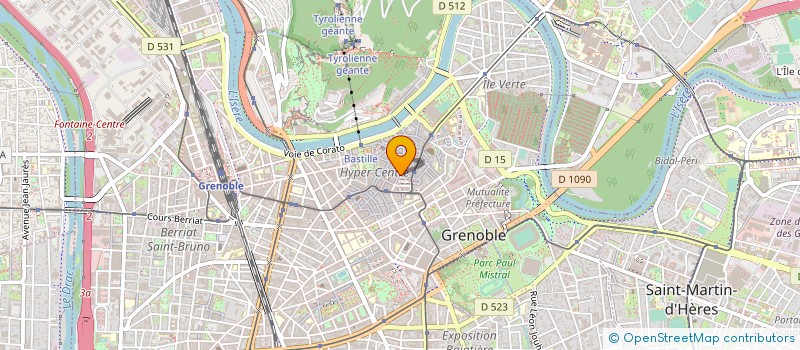 localisation de l'entreprise MADAME EVA SANCHEZ à GRENOBLE