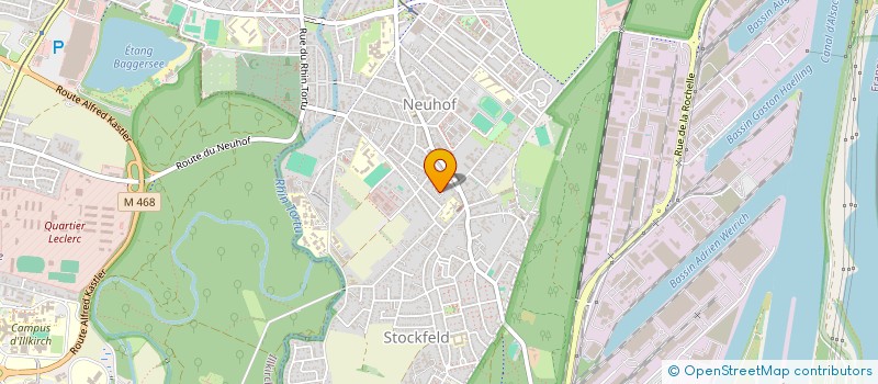 localisation de l'entreprise MADAME EVA SANCHEZ à STRASBOURG