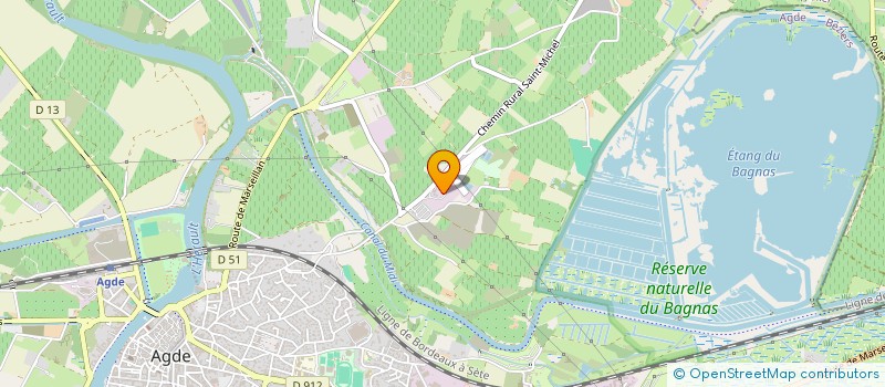 localisation de l'entreprise MADAME EVA SCHMITT  AGDE