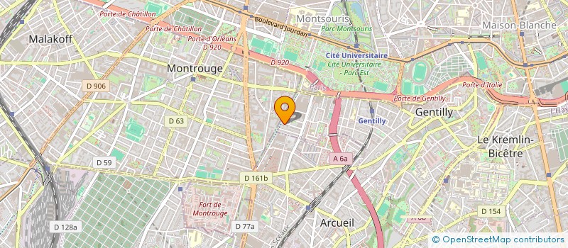 localisation de l'entreprise MADAME EVA SEGURA  GENTILLY