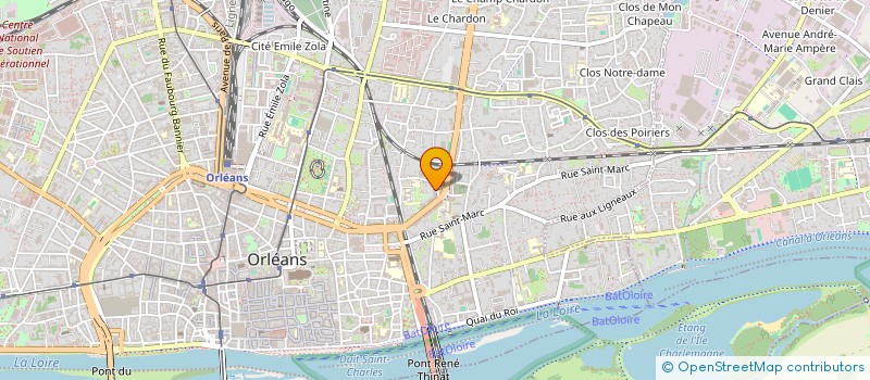 localisation de l'entreprise MADAME EVA SEIRANIAN  ORLEANS