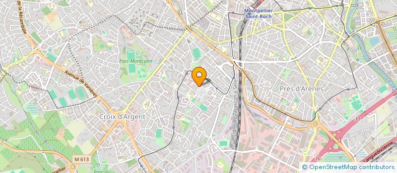 localisation de l'entreprise MADAME EVA SIMON à MONTPELLIER