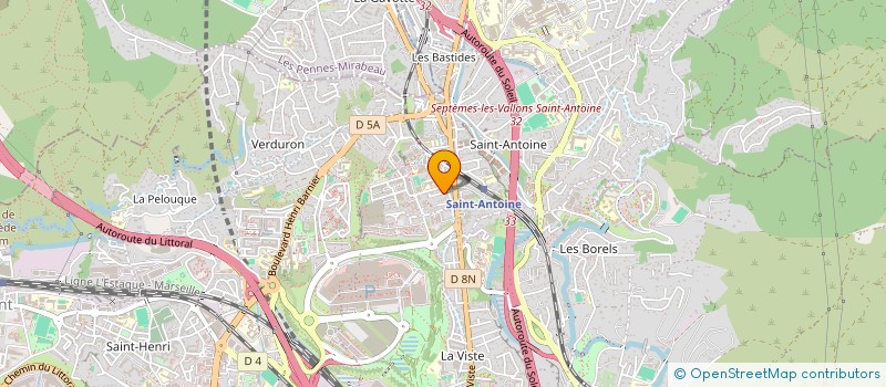 localisation de l'entreprise MADAME EVA SONCIN à MARSEILLE