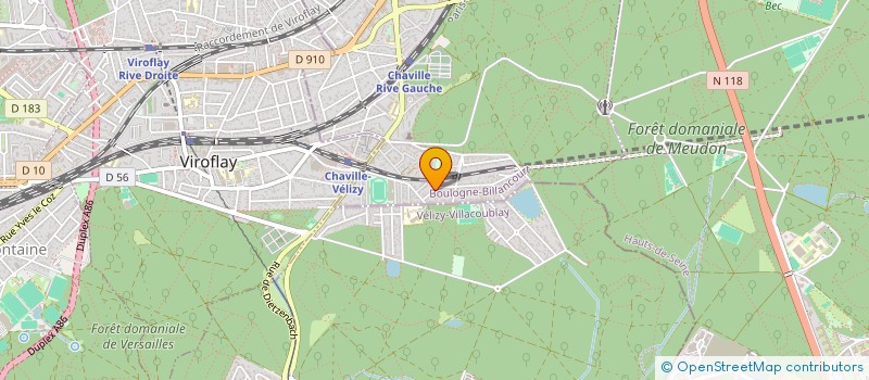 localisation de l'entreprise MADAME EVA SPENSBERGER à CHAVILLE