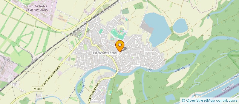 localisation de l'entreprise MADAME EVA STERN  LA WANTZENAU