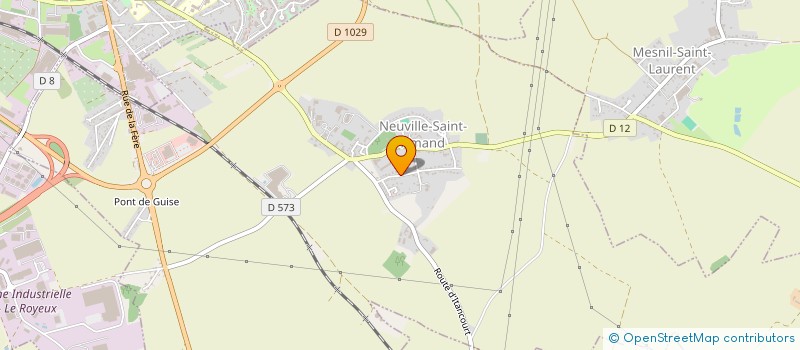 localisation de l'entreprise MADAME EVA THOMAS à NEUVILLE-SAINT-AMAND