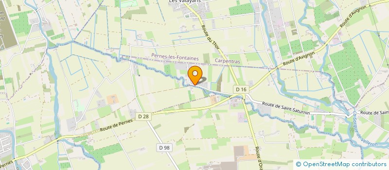 localisation de l'entreprise MADAME EVA TORTOSA  VELLERON