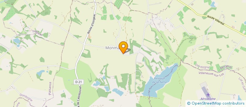 localisation de l'entreprise MADAME EVA TOUJOUSE  MONMARVES