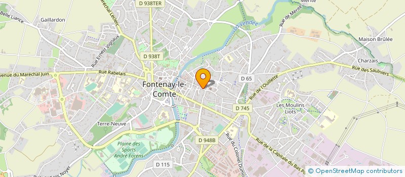 localisation de l'entreprise MADAME EVA UBBIALI à FONTENAY-LE-COMTE