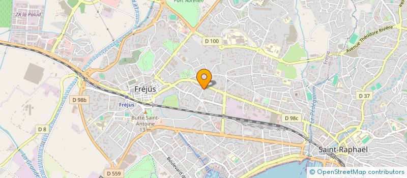 localisation de l'entreprise MADAME EVA VIGNANDO à FREJUS